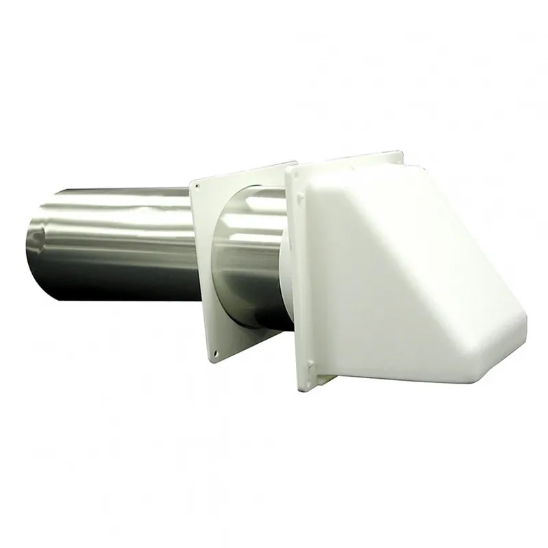 JONES STEPHENS D04012 WHITE DRYER VENT HOOD