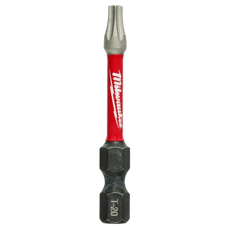 Milwaukee 48-32-4984 SHOCKWAVE Impact Torx T20 Power Bits (2 Pack)