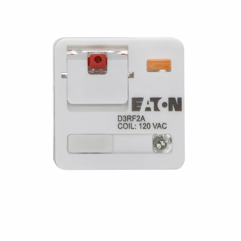 EATON D3RF2T RELAY PRP GENL 10A 8 DPDT 24VAC