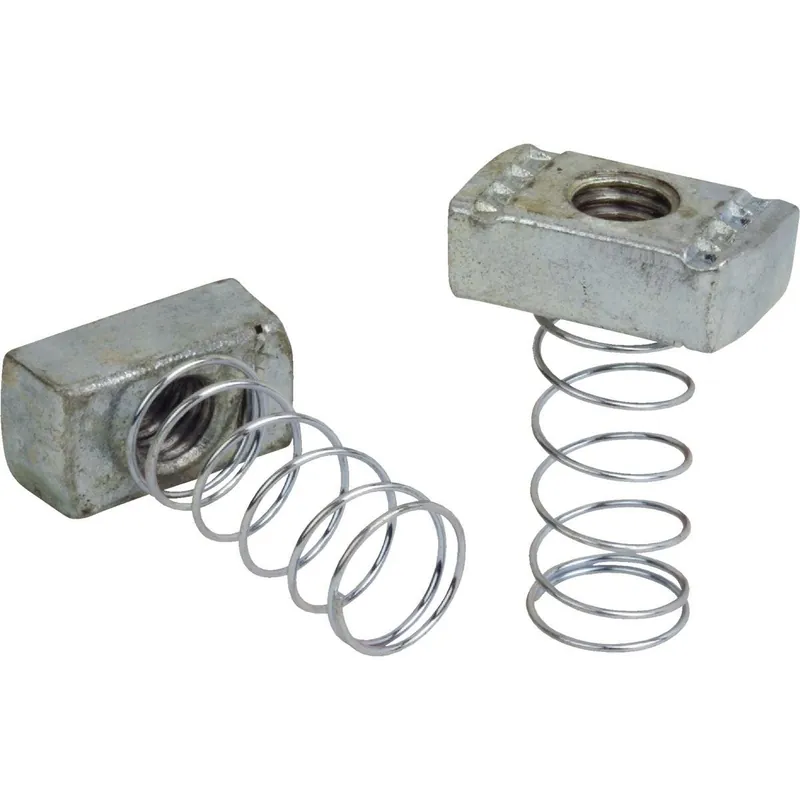 ABB ZA100-3/8EG-10 Superstrut 3/8 In. 12 Ga. A-Series Self-Aligning Spring Nut (5-Pack)