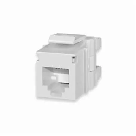 Signamax KJ126MT-C3U-WH Keystone Jack, Voice Grade, 6-Position, 6-Contact, RJ12 Connector, 3-Pair USOC Wiring, 1000 Volt AC/DC