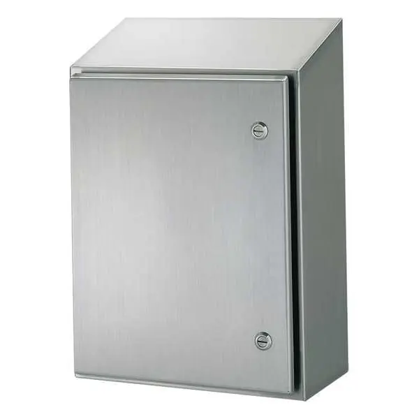 nVent HOFFMAN WS363612SS WaterShed Wallmount Sloped Top 4X, 36x36x12