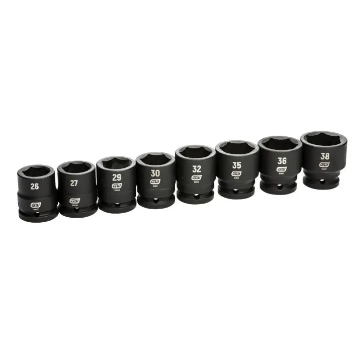 GEARWRENCH 84030 Impact Socket Set 3/4 in Dr 8-Pc Standard Length