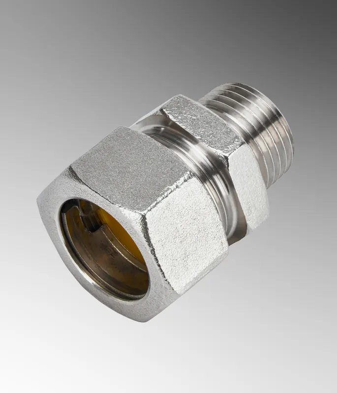 Calpipe Industries, Inc. S21000MC00 Stainless Steel EMT Male Connector 1 Inch