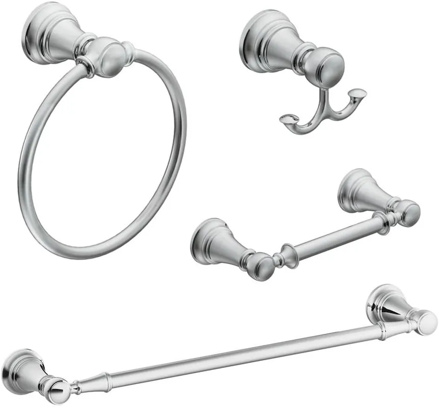 Moen KA-WEY-4-CH Accessory Kit 4PC Weymouth Collection