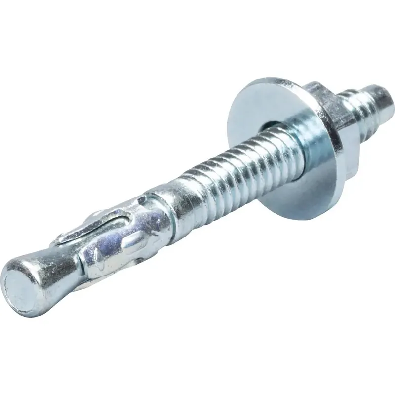 Minerallac 62488J 1/2 x 5-1/2 Heavy Duty Wedge Anchor, Zinc Plated