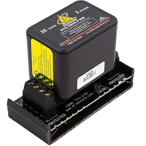 DITEK DTK-2MHLP36BWB Surge Suppressor for 36V DC Circuits