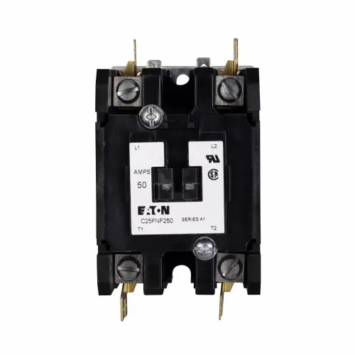 Eaton C25FNF250A DP CONT 50A 2P OPN 1
