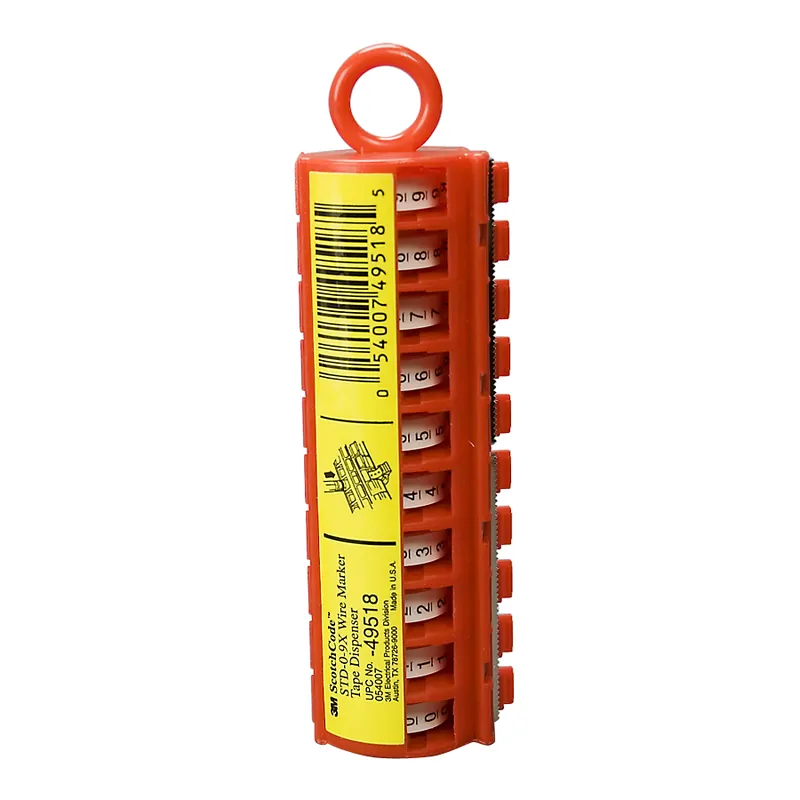ScotchCode SDR-0-9 Number 0 to 9 Wire Marker Tape Refill Roll