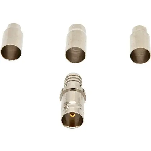 Triplett 350-00-75TP BNC Universal Crimp On Connector Jack Pack of 10 Replacement 350-00-75TP