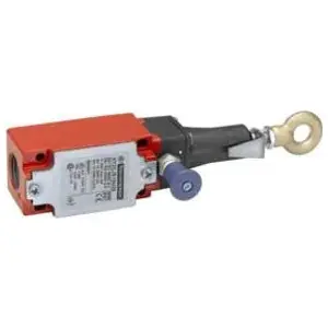 Telemecanique Sensors XY2CJS19H29 Latching Emergency Stop Rope Pull Switch Galvanized Steel/Polyamide/Zamak 20 m L Cable Slow-Break Red