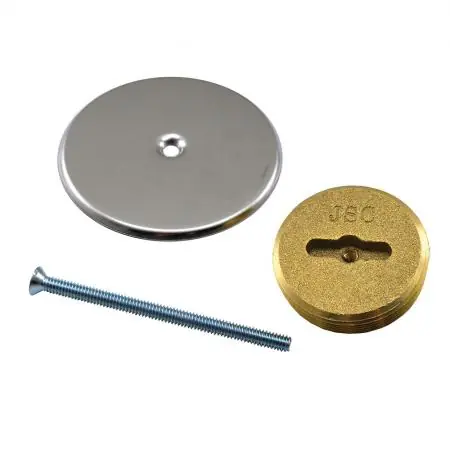 JONES STEPHENS CORP C92353 EX COVER SET W/3 1/2 SLOT PLUG