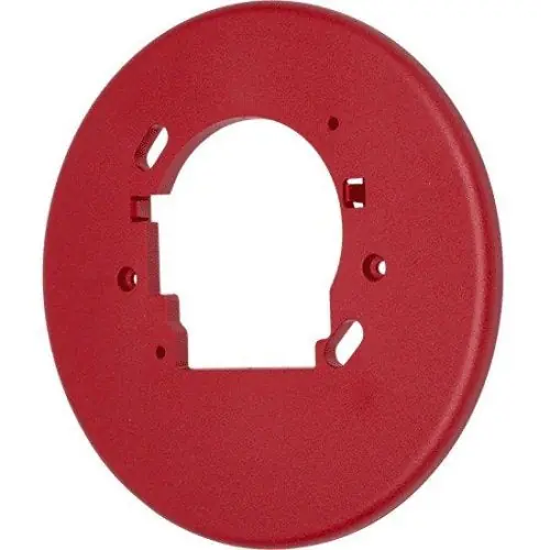 System Sensor TRC-2 Universal Ceiling Trim Ring Red 5-Pack BK-TRC2