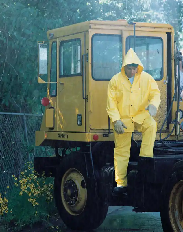MCR Safety MCRSA-3003-2X Wizard Cyclone 3003 3-Piece Rainwear Suit 2XL