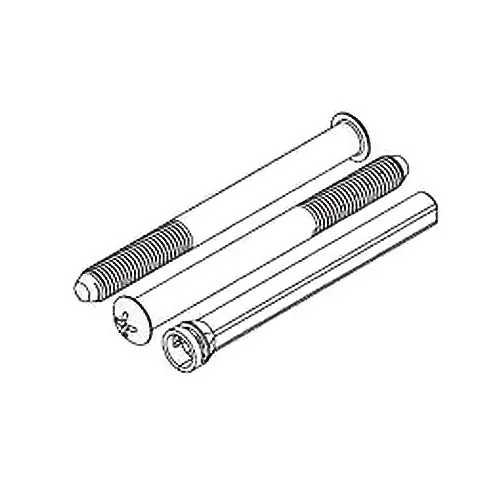 Kwikset 81691 Thick Door Conversion Screw Pack for 780/782/980/982/916 Series Deadbolt, Polished Brass