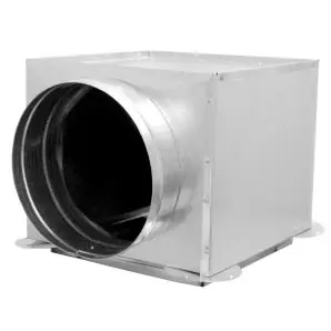 Cody Company 6486127 Insulated Side Tap Register Box 7 in Collar 6 in Length 12 in Width