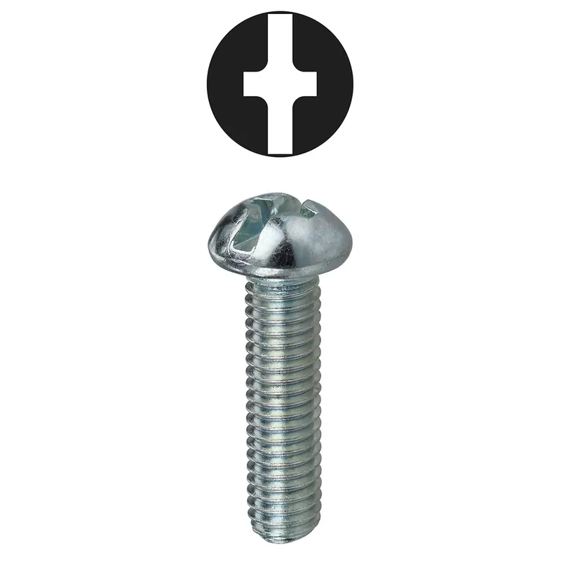 LH Dottie RMCT8322 Machine Screw Steel Material 2 Inch Length #8-32 Thread Size