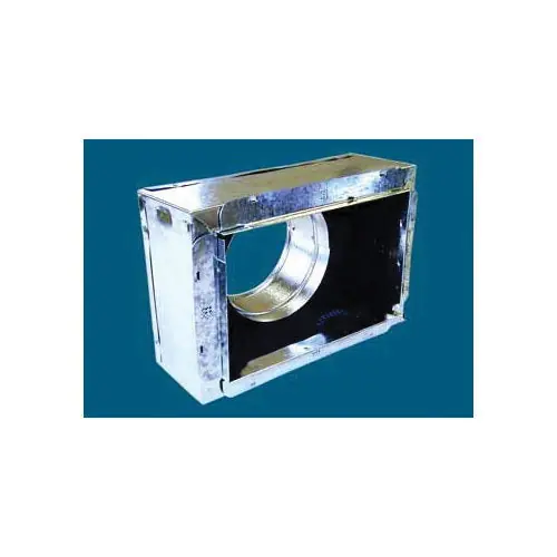 M&M 641R61066 Insulated Register Box With Snap-Rail Flange, 10 in L x 6 in W