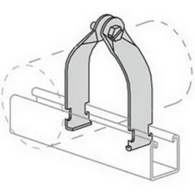 ALLIED PS1300-2-AS-EG Power-Strut 2-Inch Universal Clamp