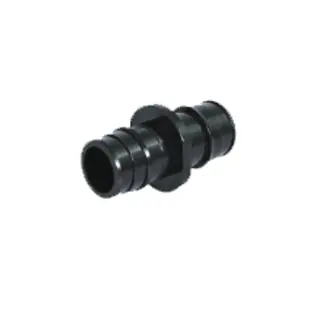 EverFlow B-FPRC1238 1/2 x 3/8 F1960 Plastic PEX Coupling Black