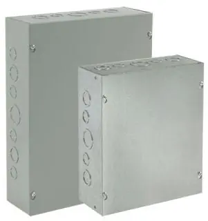 nVent ASG8X8X6NK HOFFMAN Pull Box 8 in W x 6 in D x 8 in H
