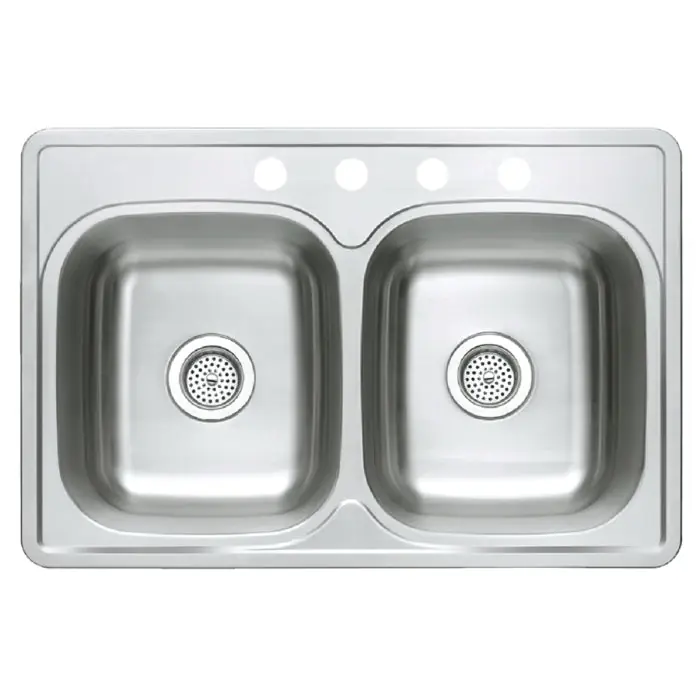 CMI 003-513 Kitchen Sink 1-Piece 33 in L x 22 in W x 6 in H