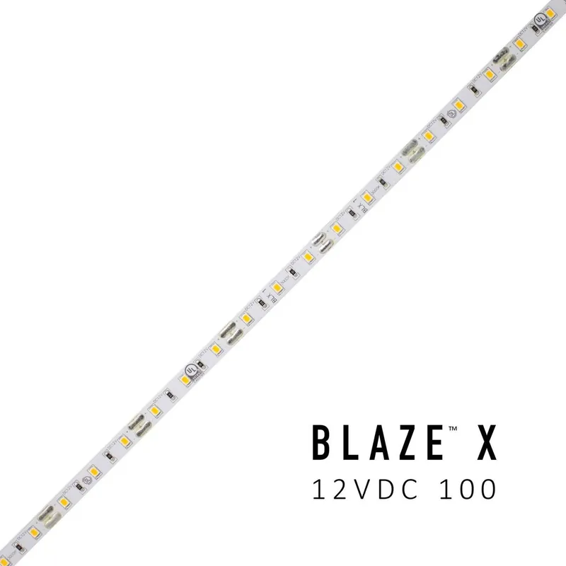 Diode LED DI-12V-BLX1-30-016 Blaze X 100 LED Tape Light 12V 3000K 16.4 ft. Spool
