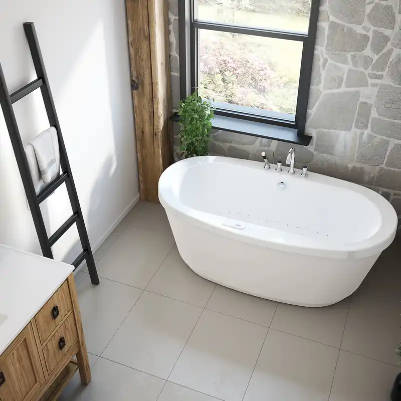 MAAX 105359-055-001 Jazz F Freestanding Bathtub
