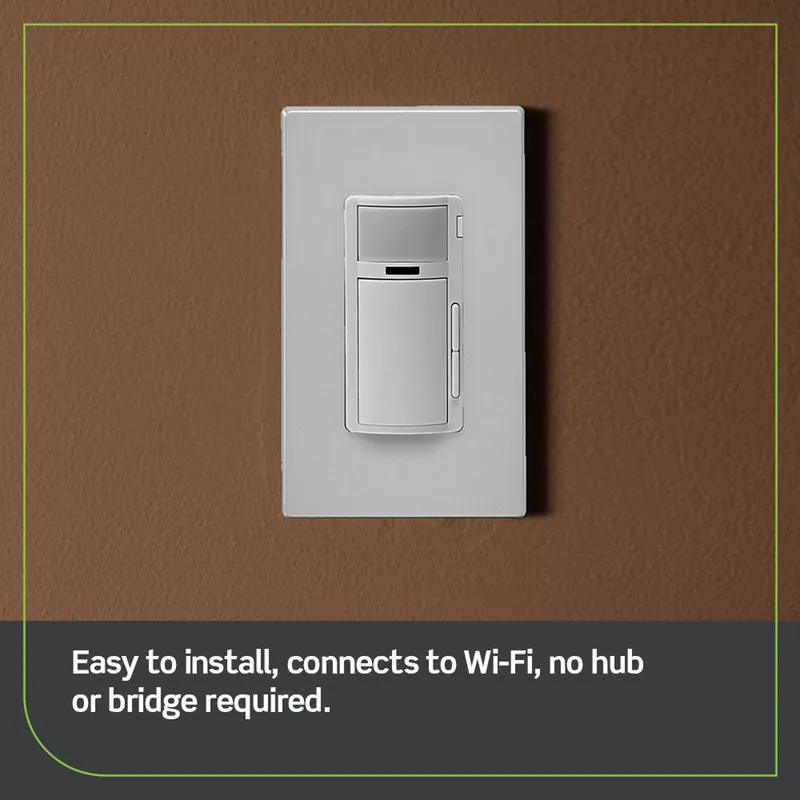Leviton D2MSD-1BW Decora Smart Wi-Fi Motion Dimmer