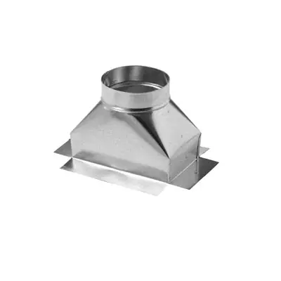 Southwark Metal 51F6128 6 x 12 x 8 in Straight Ceiling Box With Flange