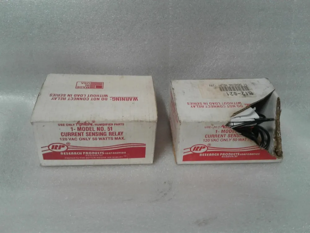 Research Products RP-51 Current Sensing Relay - Lot of 2