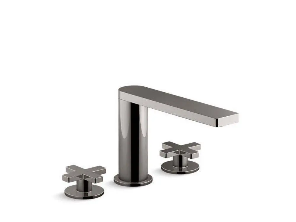 Kohler 73060-3-TT Composed Two Handle Widespread Bathroom Sink Faucet in Titanium