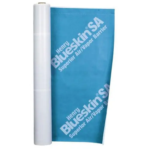 Henry BH200SAL016 Blueskin SA LT Self-Adhesive Air and Vapor Barrier Membrane 18 in. x 75 ft. Roll
