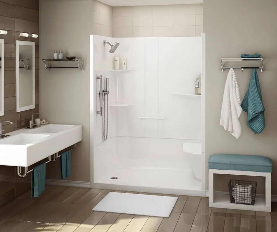 MAAX 107003-SLR-000-001 Bath Shower Combo 60 inches