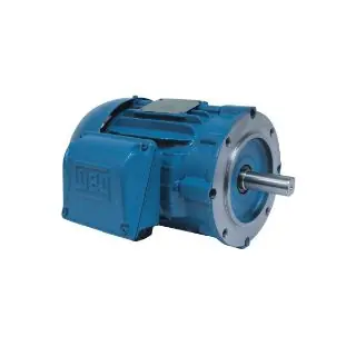 WEG 00318ET3ER182TC-W22 Continuous-Duty AC Motor 3 hp 182TC
