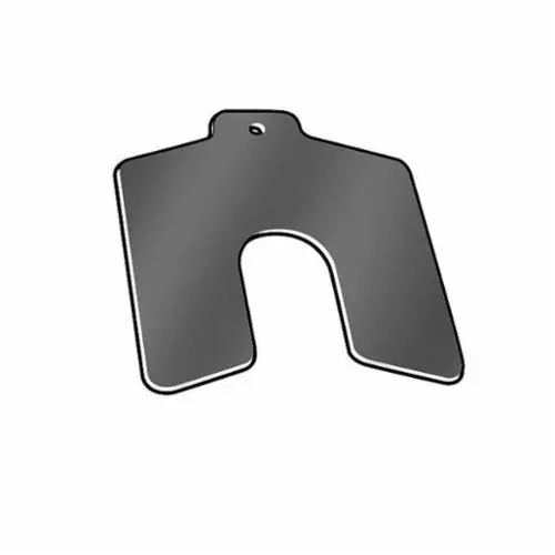 Precision Brand 42635 Branded Shim Slotted Shim 6 in x 6 in 0.015 in