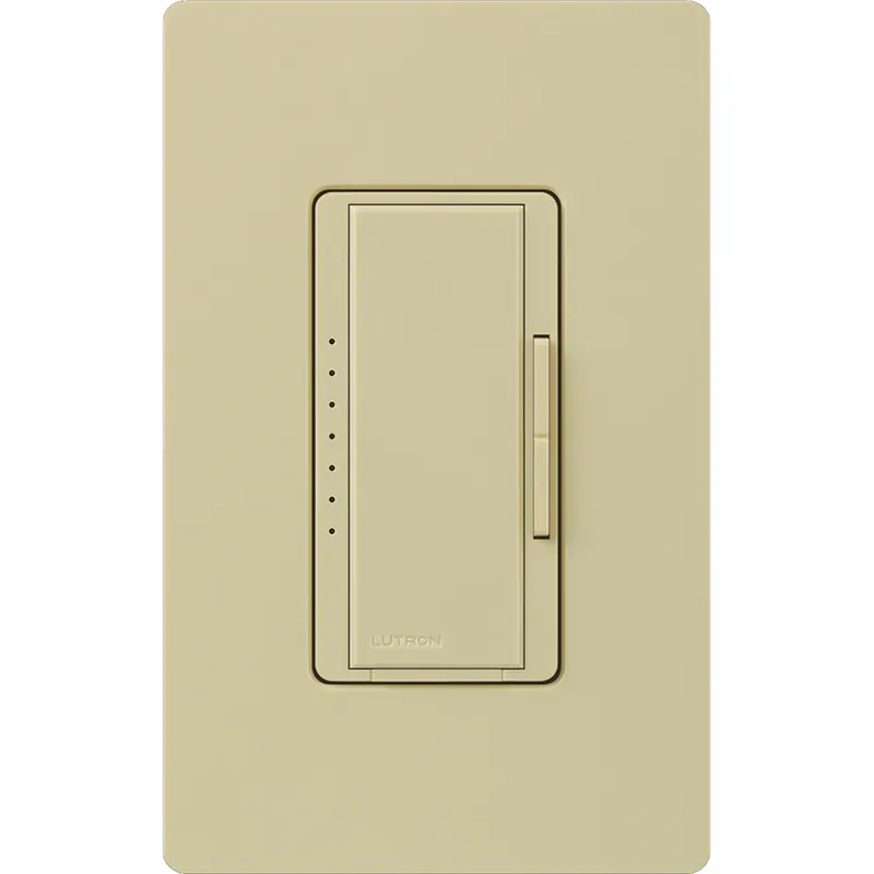 Maestro MAELV-600-IV Lutron 600 W 120 Volt Ivory Dimmer