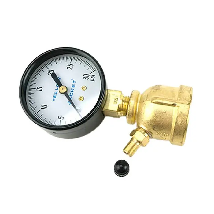 YELLOW JACKET 78080 2 Gas Test Gauge