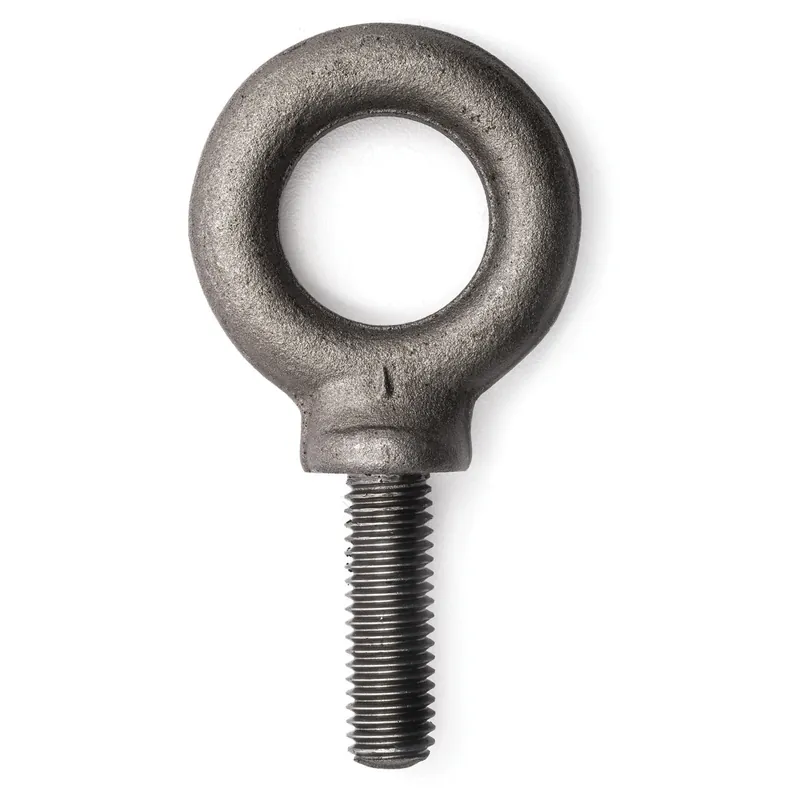 Campbell CAMPB-7100228 Fixed Shoulder Eye Bolt, 1-8, 2-1/2 in L Shank, Drop Forged Carbon Steel, Self-Colored