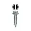 L.H. Dottie SP1034 DOTTIE: #10 x 3/4 Slotted Hex Head Metal Piercing Screw Pack of 100