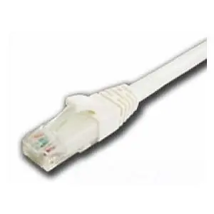 Lynn Electronics CAT6-25-WHB Cat 6 Snagless Molded Boot Patch Cables 25 ft White