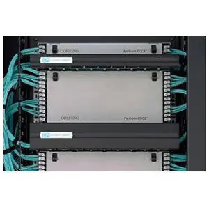 Motive 35432-701 Horizontal Cable Manager Double-Sided 1U x 19 W x 8.2 in D Black