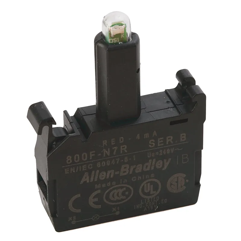 Rockwell Automation 800F-N7R Integrated LED Latch Mount 240V AC