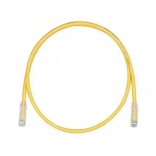 Belden CAD1104010 CAT6a 28/4 Patch Cord, CMR, 10' (3.04m), Yellow