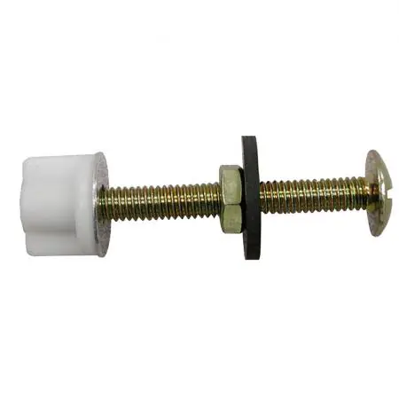Jones Stephens C03251 5/16 x 3 Tank to Bowl Set w/ Brass Plated Bolt and Gasket