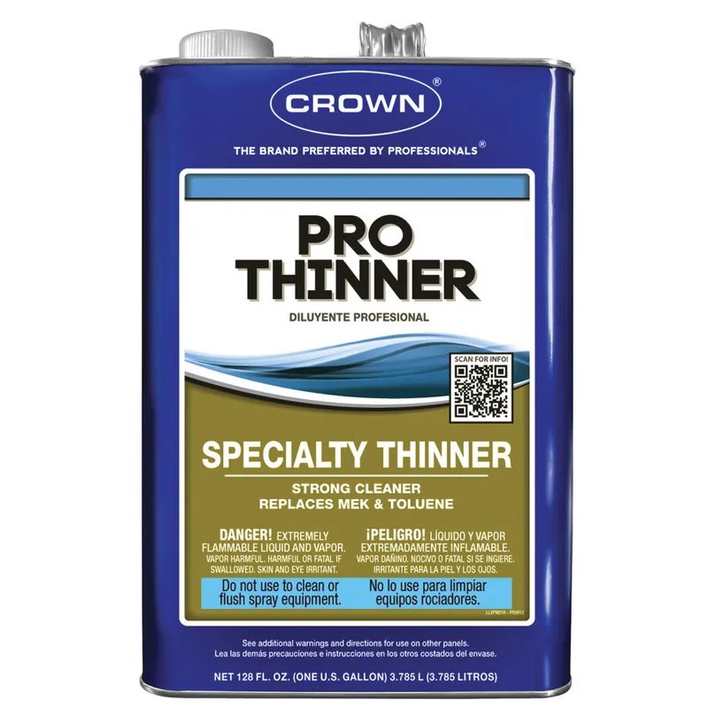 Crown CLPRTM41 1 Gal. Can Low VOC Compliant Pro Thinner
