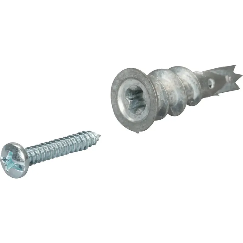 F4P F4P ZINZIP Tackle Box Zinc Self-Drilling Drywall Anchor Kit