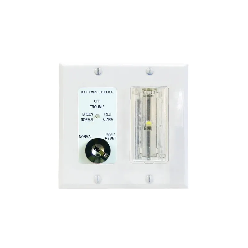Air Products and Controls MSR-50RKAV/W/C Control with Strobe and Sounder, Clear Lens, White Double Gang Plate