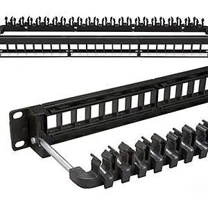 Allen Tel AT10GPNL-24 Cat 6a 10Gb Patch Panel 24-Port
