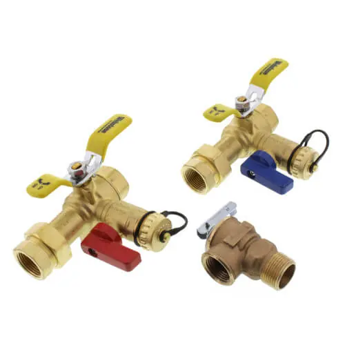 Webstone 44443WPR 3/4 IPS Isolator E-X-P E2 Tankless Water Heater Service Valve Kit Lead Free